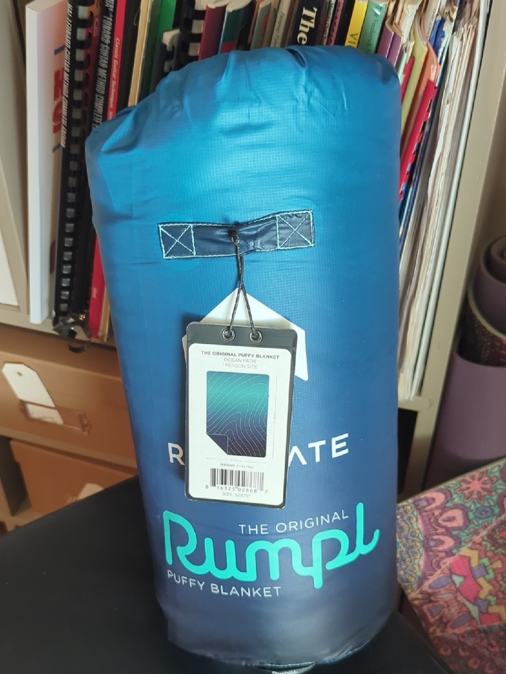 Rumpl The Original Puffy Blanket - Blue